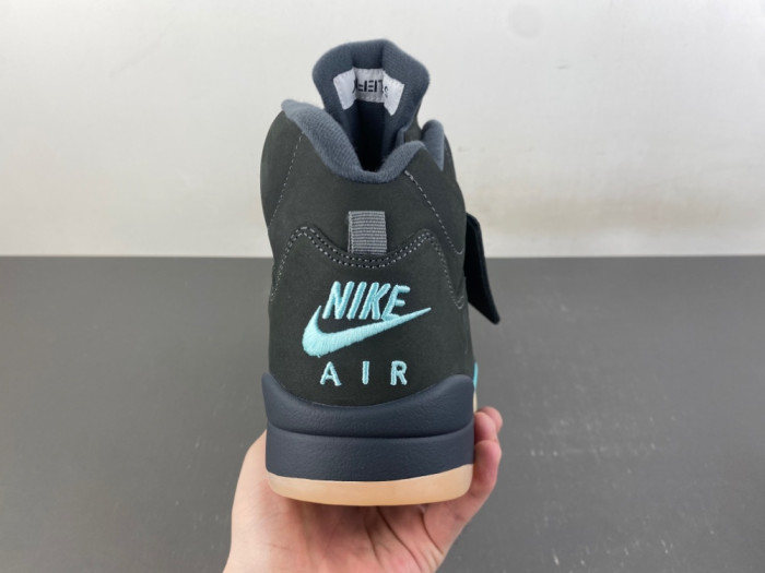 Jordan 5 Retro SoleFly Black Aurora Green IU0734-001