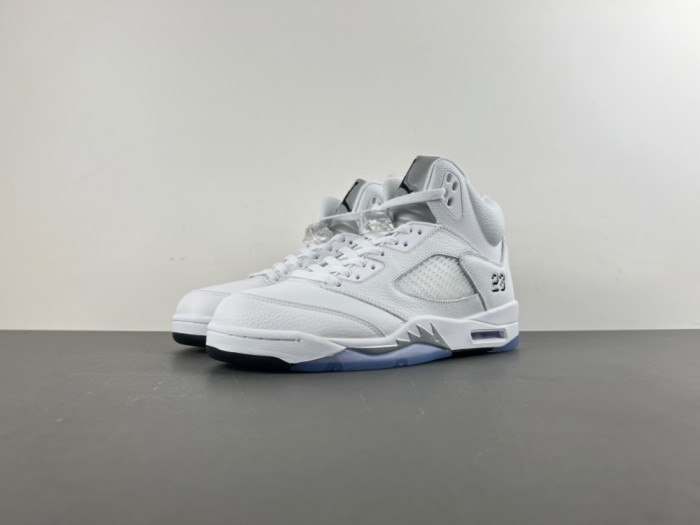 Air Jordan 5 Retro White Metallic HQ7978-103
