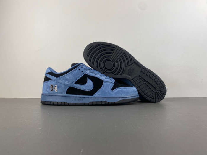 Nike SB Dunk Low “Blue Black” x S*pre HQ8487-400