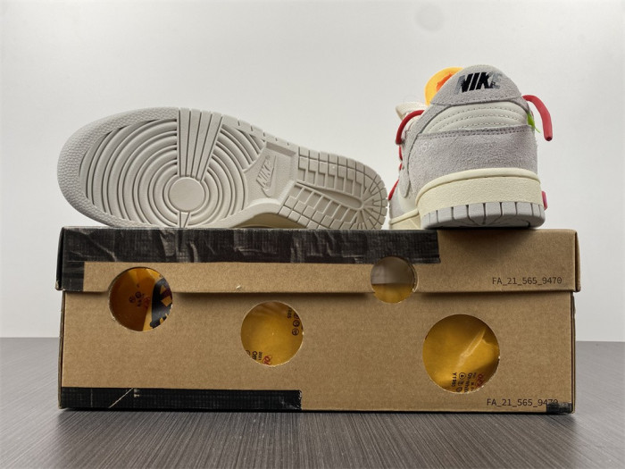 nike dunk low o-w lot 40 dj0950-103