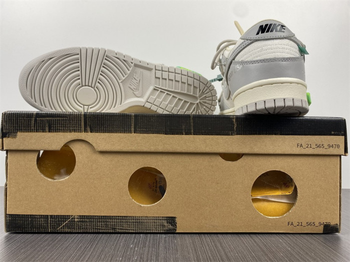 nike dunk low o-w lot 42 dm1602-117