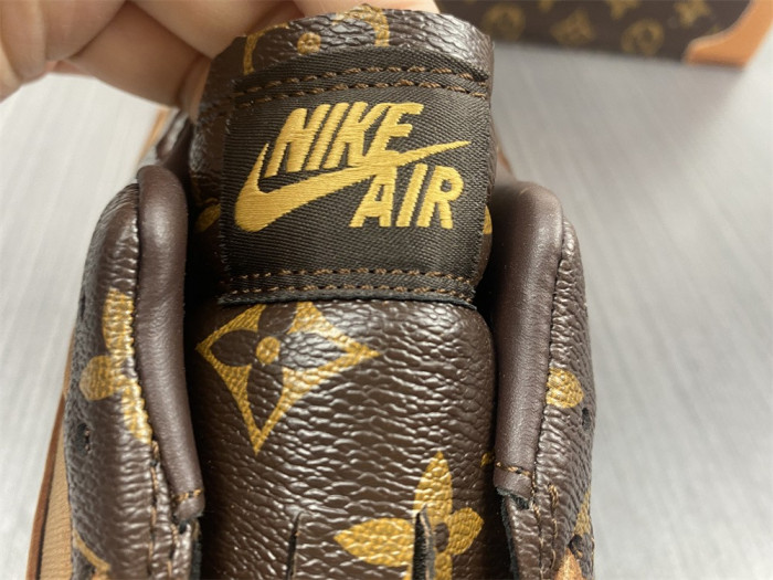 air jordan 1 o-w -louiv low top (with case)