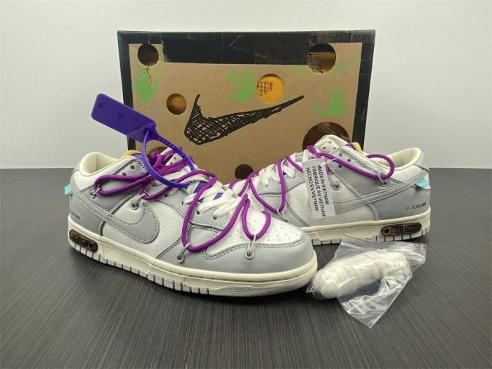 nike dunk low o-w lot 28 dm1602-111