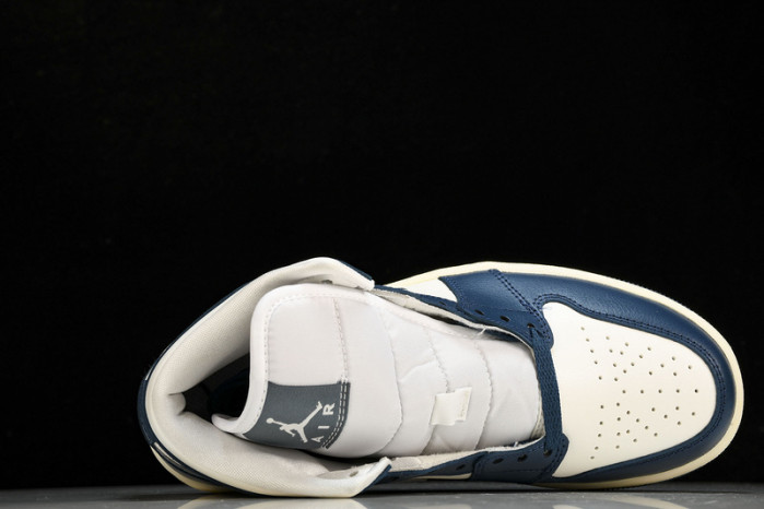 air jordan 1 mid french blue bq6472-414