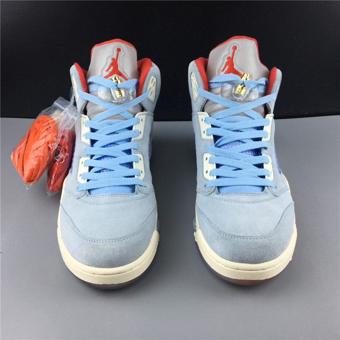 trophy room x air jordan 5 jsp ice blue ci1899-400