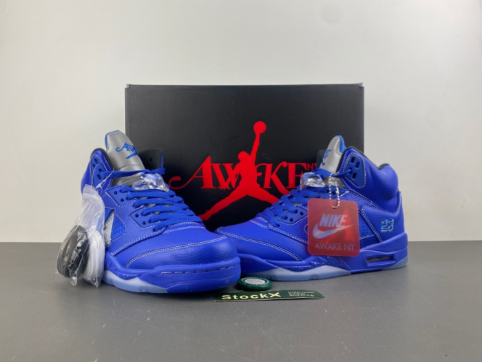 Air Jordan 5 Racer Blue Awake NY DV4982-400