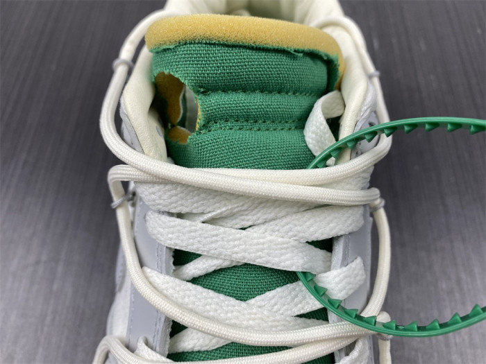 nike dunk low off-white lot 25 dm1602-121