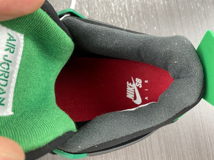 jordan 4 retro sb black green dr5415-030