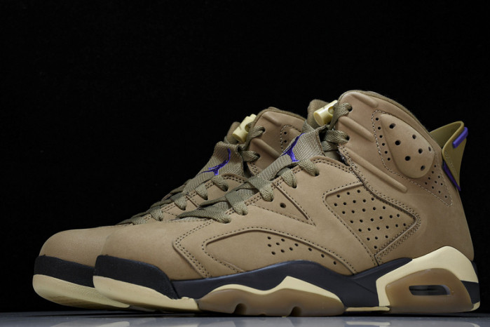 jordan 6 retro gore-tex brown kelp fd1643-300