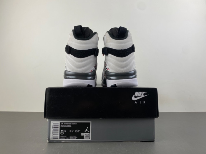 Jordan 8 Retro White True Red (2025) 305381-100