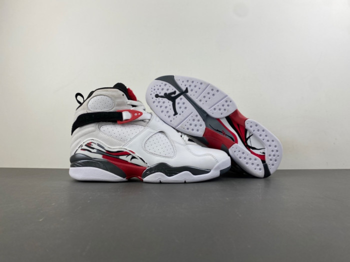 Jordan 8 Retro White True Red (2025) 305381-100