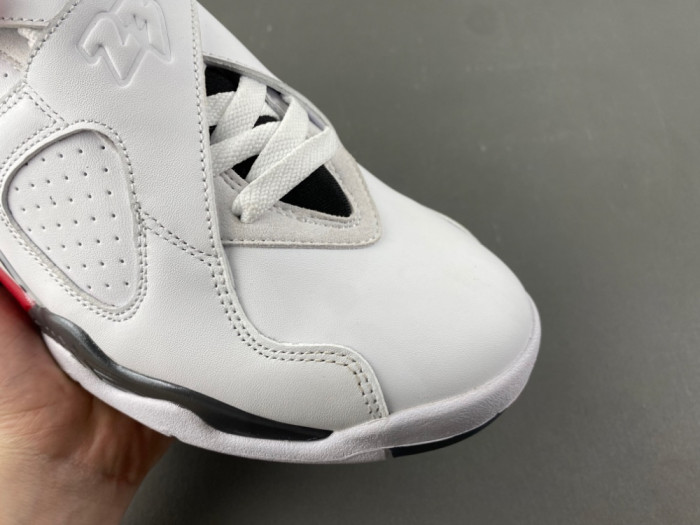 Jordan 8 Retro White True Red (2025) 305381-100