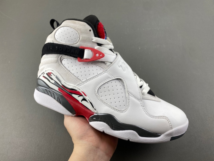 Jordan 8 Retro White True Red (2025) 305381-100