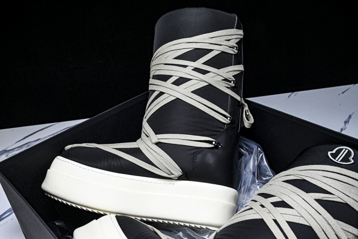 r1ck 0wens x mon*cler boots