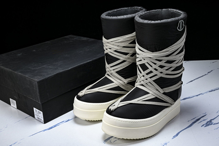 r1ck 0wens x mon*cler boots