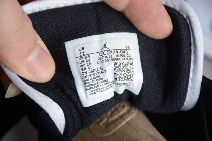 jordan 1 low black university blue white (w) dc0774-041