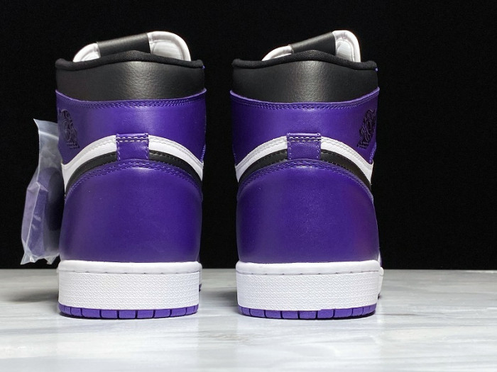 air jordan 1 retro high court purple white 555088-500