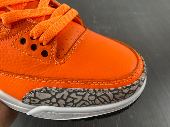 air jordan 3 retro "orange" aj3 ct8532-801