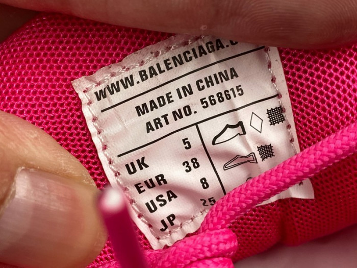 blcg sneaker tess.s.gomma fluo pink 568615 w2fc1 5845