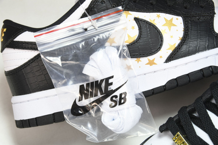 nike sb dunk low S*p*e stars black dh3228-102