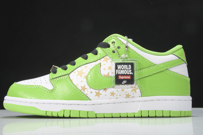 nike sb dunk low S*p*e stars mean green dh3228-101