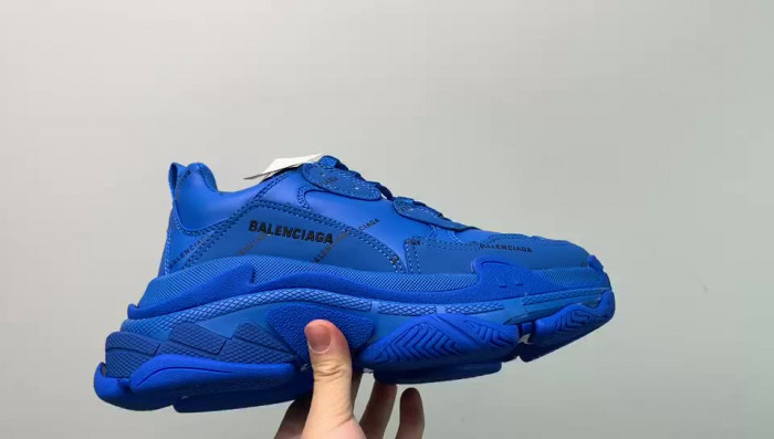 blcg sneaker triple.s.gomma blue 536737 w06e2 0848