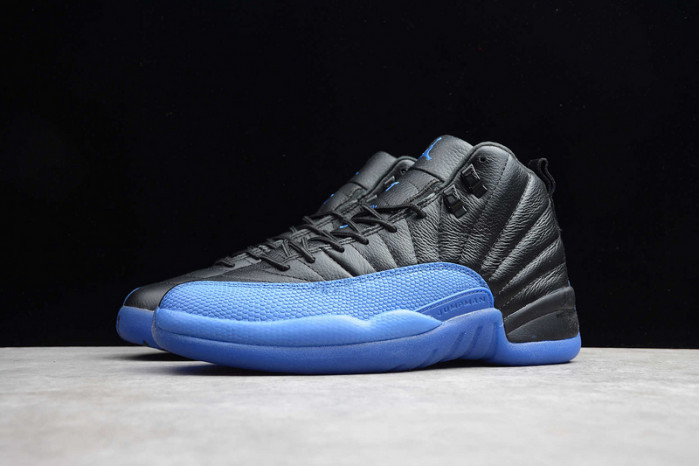 jordan 12 retro black game royal 130690-014