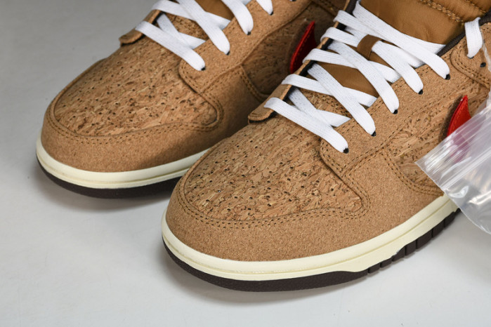 nike dunk low sp clot cork fn0317-121