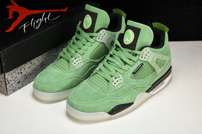 air jordan 4 pe oregon duck green aj4-904284