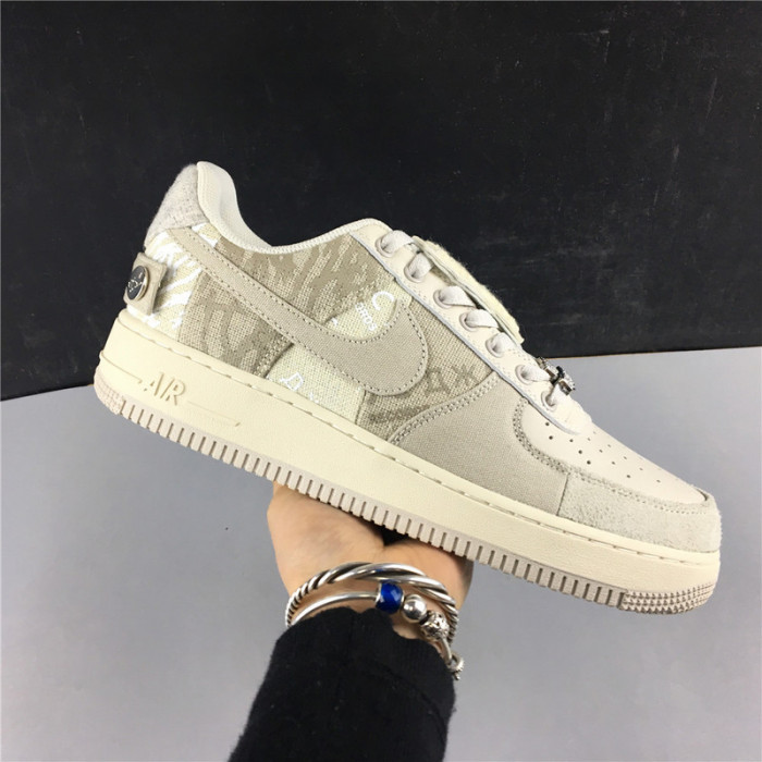 nike air force 1 x travis scott white grey cn2405-902