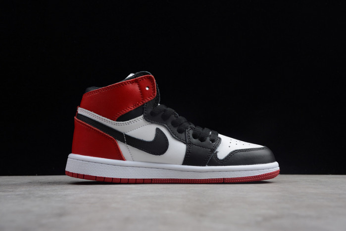 kids air jordan 1 retro black toe (2016) 555088-125
