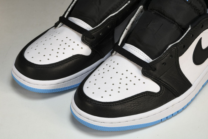jordan 1 retro low og black dark powder blue cz0790-104