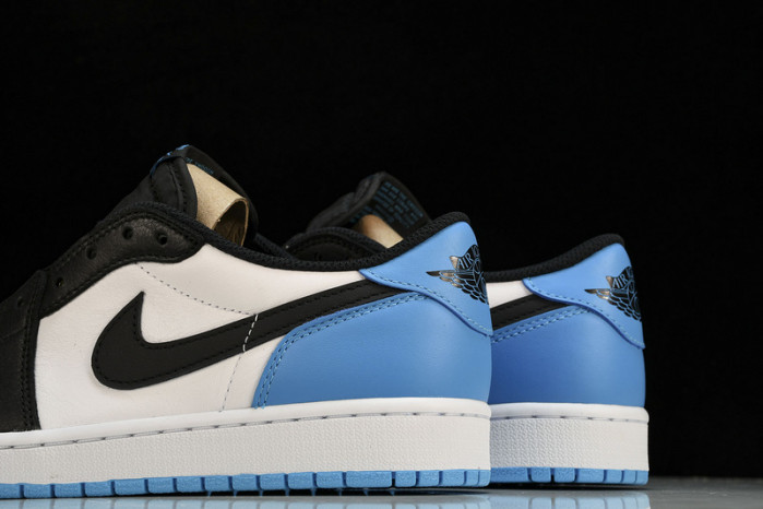 jordan 1 retro low og black dark powder blue cz0790-104