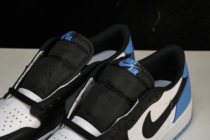 jordan 1 retro low og black dark powder blue cz0790-104