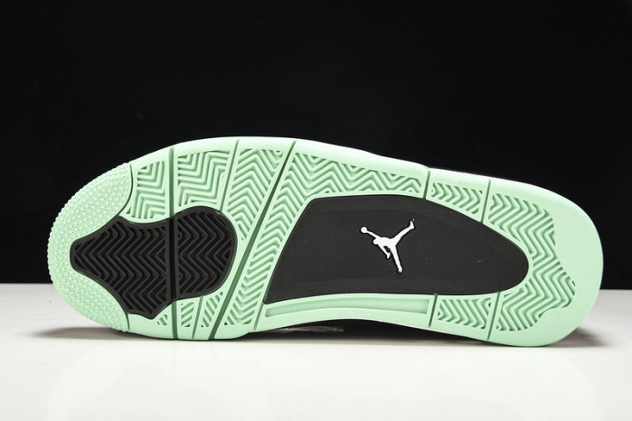 air jordan 4 retro green glow 308497-033