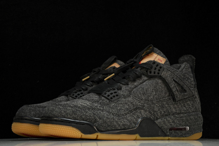 air jordan 4 retro L*v*s nrg L*v*s - black denim ao2571-001