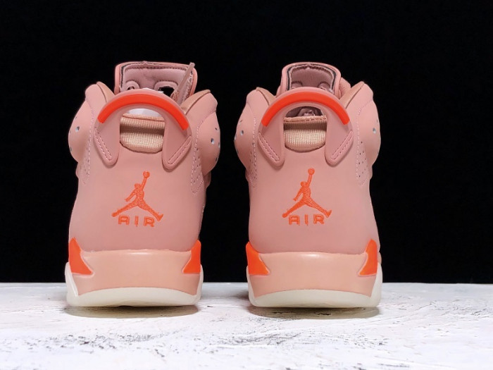 aleali may x air jordan 6 “millennial pink” ci0550-600