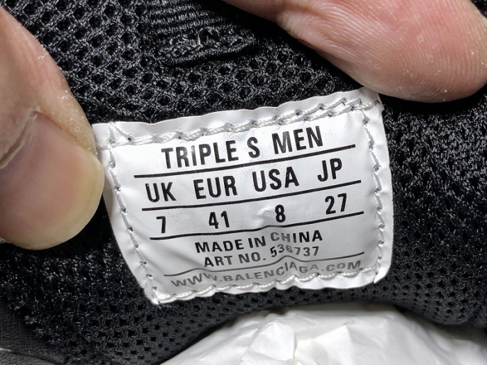 blcg sneaker triple.s.gomma 536737 w09oh 1007