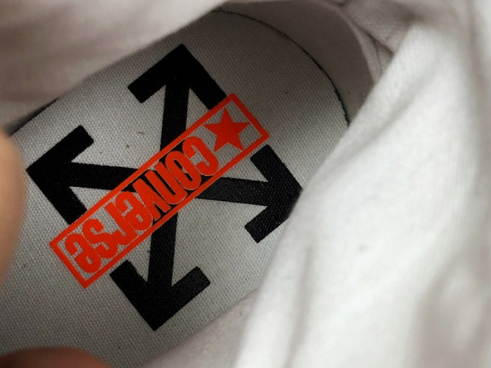 o-w x converse 2.0 white/black 163892c