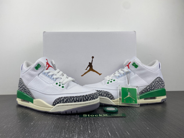 jordan 3 retro lucky green ck9646-136