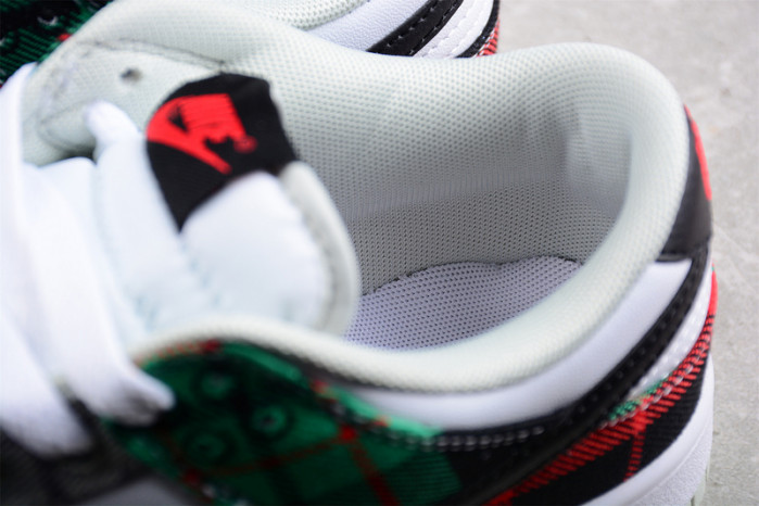 nike dunk low tartan plaid dv0827-100