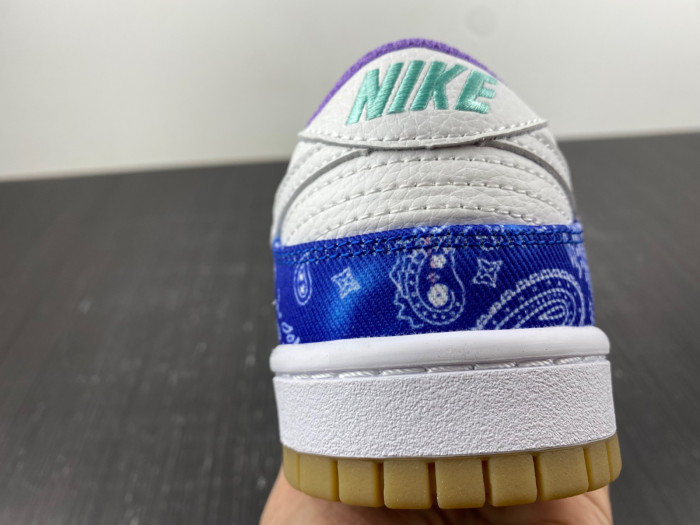 nike sb dunk low white navy blue purple ct5053-041