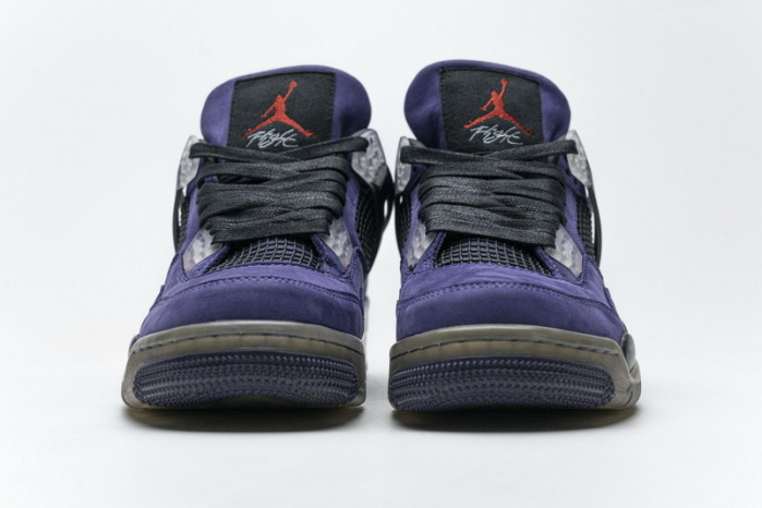 travis scott x air jordan 4 retro purple aj4-766302