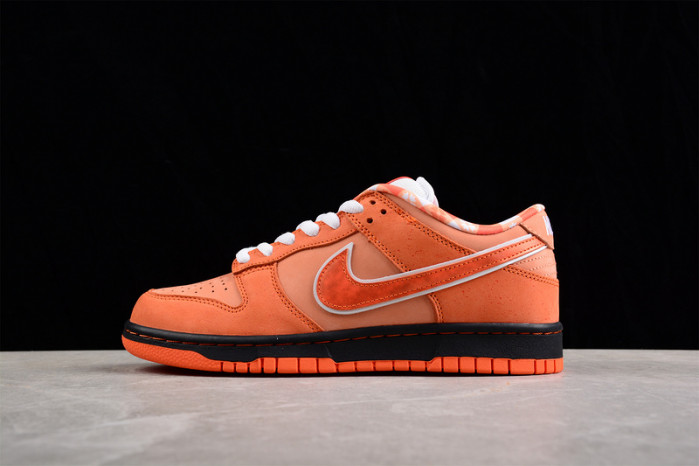nike sb dunk low concepts orange lobster fd8776-800