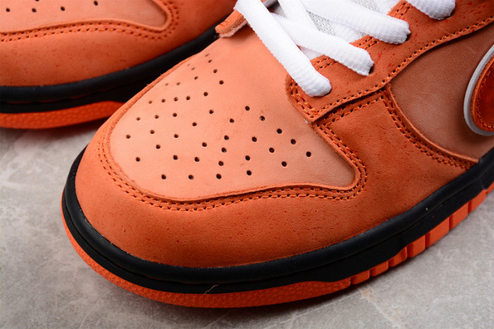 nike sb dunk low concepts orange lobster fd8776-800