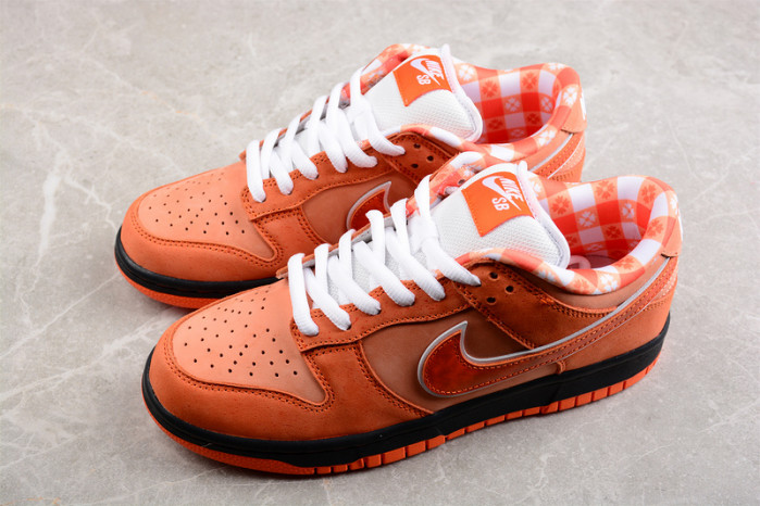 nike sb dunk low concepts orange lobster fd8776-800