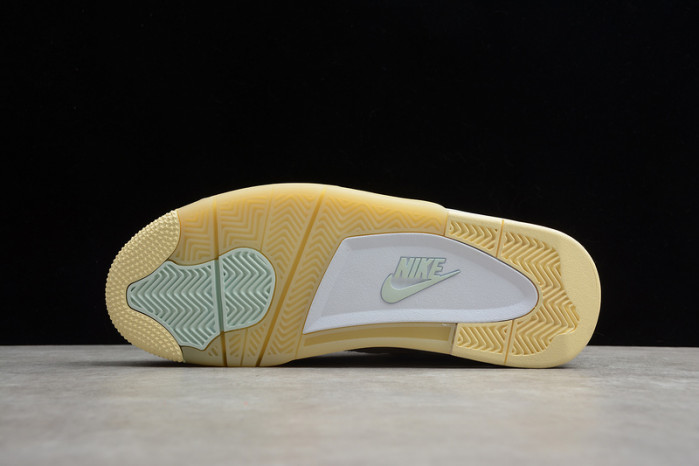 air jordan 4 retro o-w sail cv9388-100