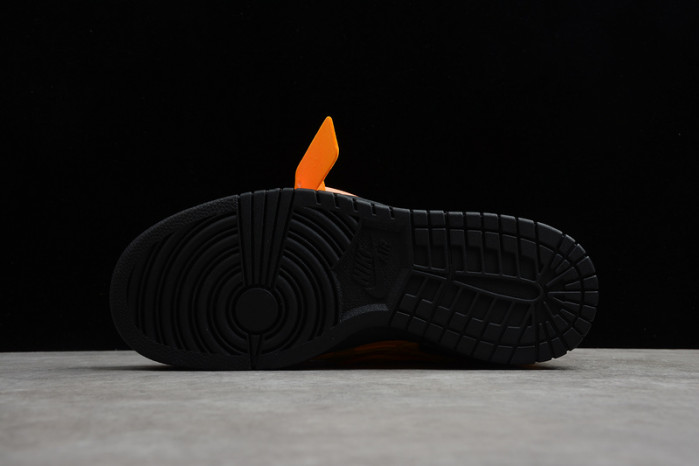 o-w nike air rubber dunk “university gold” cu6015-700