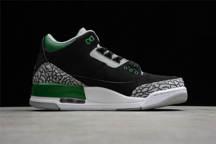 air jordan 3 pine green ct8532-030