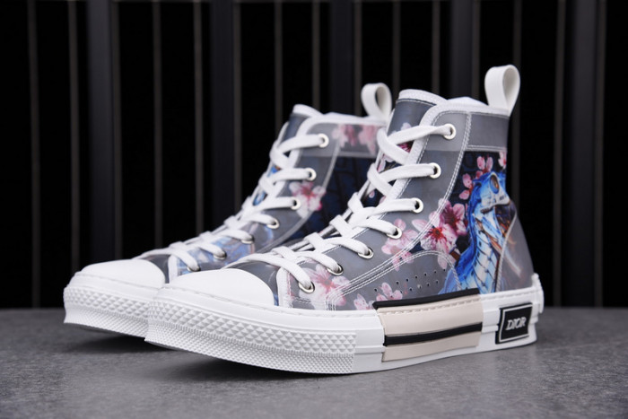 D*or b23 oblique high top sneaker